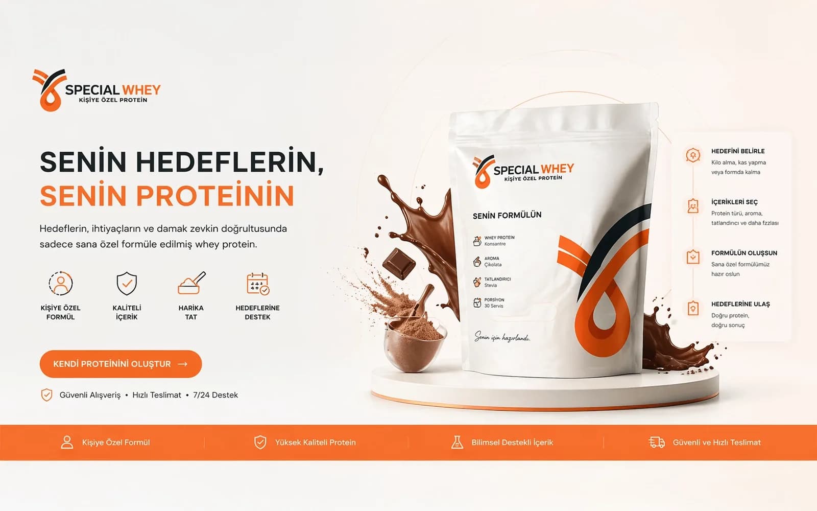 SpecialWhey · ekran görüntüsü