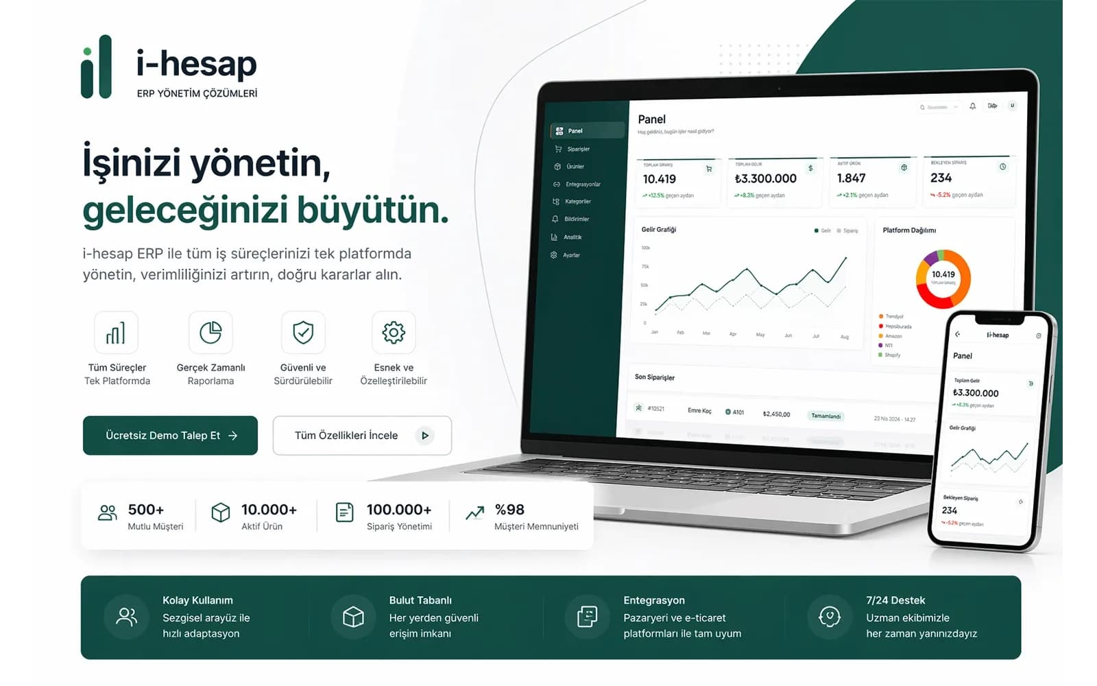 i-Hesap · ekran görüntüsü